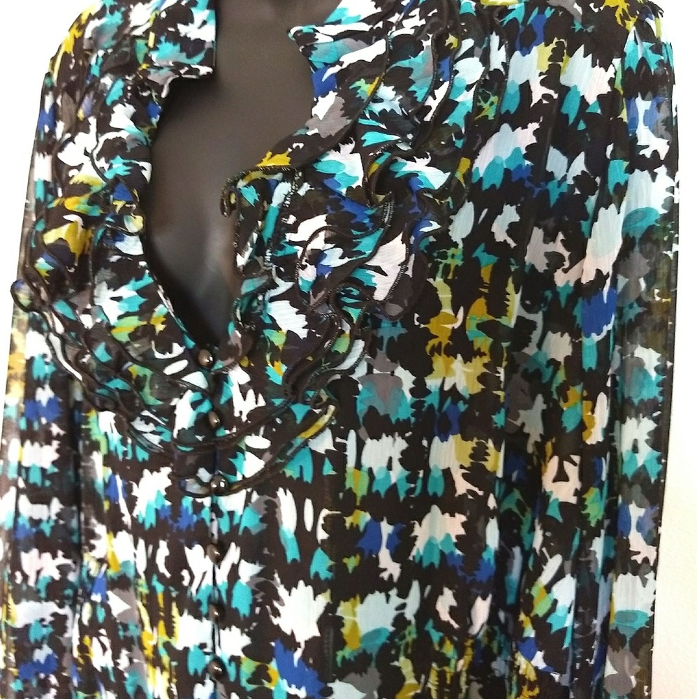 Vibrant Lane Bryant Blouse